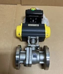 New Sharpe Actuator Spnii 075 With 1-1/2" Valve CF8M 275PSI Limit Switch. Fixed Price $525.00.