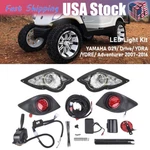 Led Deluxe Headlights Tail Kit For 2007-2016 Yamaha G29 Drive Ydra Ydre. Fixed Price $199.72.