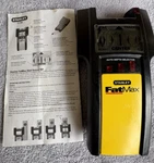 Stanley Fat Max Stud Finder Model 77-730 Battery Operated, 9 Volt Square. Fixed Price $8.25.