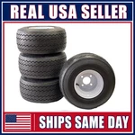 4-PACK 8" 18X8.50-8 White Golf Cart Wheels Tires Fit Club Yamaha Ezgo E-z-go. Fixed Price $189.99.