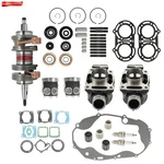 64MM Rebuild Kit Crank Pistons Gaskets Seals For Yamaha Banshee YFZ350. Fixed Price $258.27.