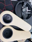Golf Cart Rear Seat , Non-slip Silicone Pads Steering Wheel. Fixed Price $95.00.