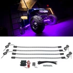 Ledglow 12-VOLT Purple Golf Cart Underglow Neon Accent Underbody Lights Kit. Fixed Price $69.99.