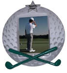 Magnetic Golf Picture Photo Frame With Stand Sports Star Club & Ball Design. Fixed Price $9.99.